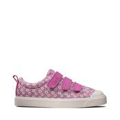 Clarks City Vibe K Shoes-Pink Flor F image