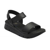 Lotus Facchini Wedge Sandal-Black