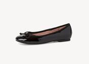 Tamaris 22101 Ladies Pump-Black Pat image