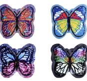 Large Sew-on patch (Sequins Butterfly) image