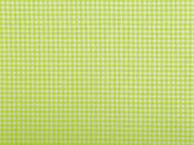Printed Cotton Poplin - Green Mini Checks (110 gsm)