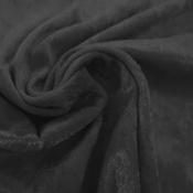 Crushed Velvet Black (stretch)