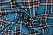 Cotton Flannel Blue &amp;amp; Pink