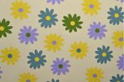 Printed Cotton Poplin - Daisies (110 gsm)