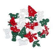 Lucky Dip Christmas Buttons (5 pieces)