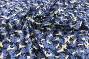 Luxury Japanese Prints Blue Cranes (144 gsm)