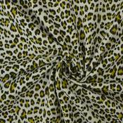 Printed Woven Cotton Silver-gray Cheetah (140 gsm)