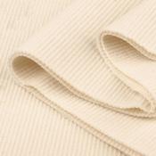 Seamless Ribbing Knit Cream