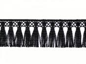 Tassel Trim - Black