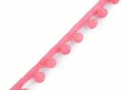 Pom Pom Trim Pink Middle