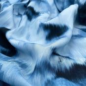 Italian Couture Digitally-Printed Viscose - Tie Dye