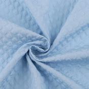 Textured Windbreaker fabric Light Blue