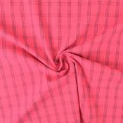 Cotton jacquard Checks Pink (150gsm)