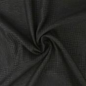 Cotton jacquard Lurex Black (150 gsm)