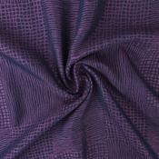 Cotton jacquard Lurex Purple (150 gsm)