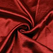 Crumpled Satin Red