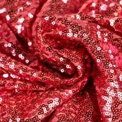 Sequins Fabric Salmon Pink