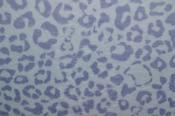 Polar Fleece Baby Blue Cheetah