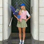 Pleated skirt