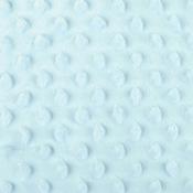 Minky Soft Plush Dimple Dot Blue