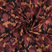 Lightweight Viscose Lurex Red – 120 g/m² Woven Fabric for Fashion &amp;amp; Decor