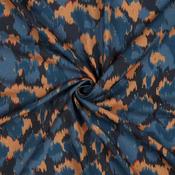 Lightweight Viscose Lurex Navy – 120 g/m² Woven Fabric for Fashion &amp;amp; Decor