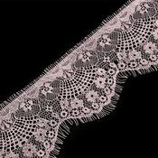 French Lace Trim 90 mm Rose