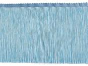 Glossy Fringe Tape (15.5 cm) - Light Blue