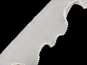 Pleated ruffle with beads 80 mm image