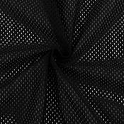 Clothing mesh knitted fabric Black