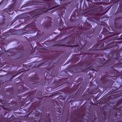 Shimmering Embossed Quilted Alpabeth Fabric - Cyclam