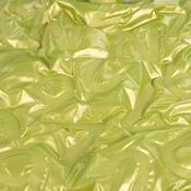 Shimmering Embossed Quilted Alpabeth Fabric - Lime