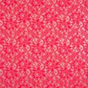 Lace Fabric Stretch Coral Pink