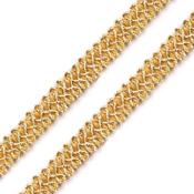 Metallic Gimp Braid Trim – 20 mm