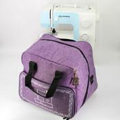 Sewing Machine &amp;amp; Overlocker Bag Purple image