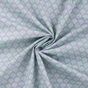 Ethnic Floral Cotton Poplin Violet