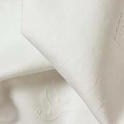 Cotton Poplin Embroidery – Ecru Elephants