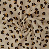 Printed Cotton Muslin - Blossom Beige