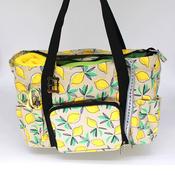 Storage Bag Lemons Print image