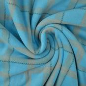 Polar Fleece Blue Flanel