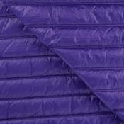 Shiny Embossed Quilted Fabric - Purple image