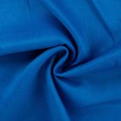 100% Linen – Blue Woven Fabric image