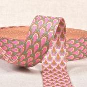 Peacock Webbing 15 mm Pink