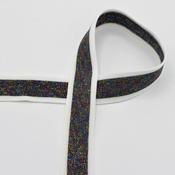 30 mm Decorative Galonband – White and Multicolour image