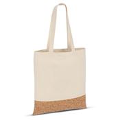 Carrier bag cotton &amp; cork 170g/m² 35 x 40cm