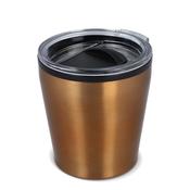 Double walled coffee mug metallic 180ml image