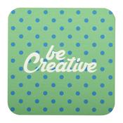 CreaPint - paper coaster, square image