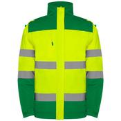 AV EPSYLON PARKA S/L GARDEN GREEN/FLUOR YELLOW