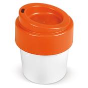 Coffee cup Hot-but-cool with lid 240ml image