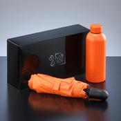 Active Set: thermal water bottle 500 ml &amp; automatic umbrella image